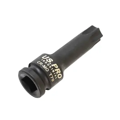 US PRO Industrial  T70 X 78mm Long Impact Torx Star Bit Socket  1/2  Drive 3362 • £5.99