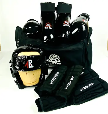 Martial Arts Sparring Gear Macho Tiger Rock Equipment & Bag 10 Piece Adult XL  • $69.50