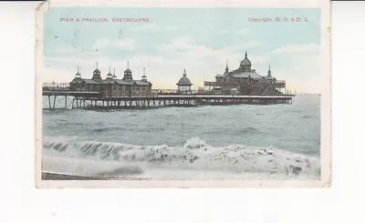 C: Postcard  Pier And Pavilion Eastbourne 1905 • £1.99