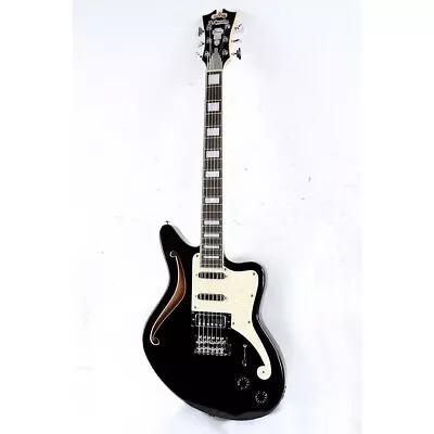 D'Angelico Premier Bedford SH LE Guitar With Tremolo Black Flake • $399.99