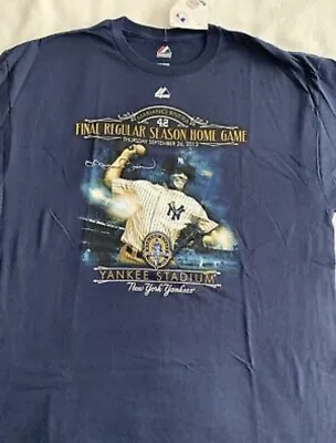 Ny Yankees Mariano Rivera Shirt Xl Final Regular Season Home Game 9/26/2013 • $49.99