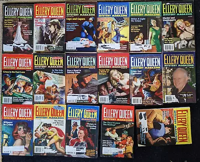 17 Issues Ellery Queen Mystery Magazine Jan. 2007-Dec. 2008 EQMM Missing 3 Issue • $20