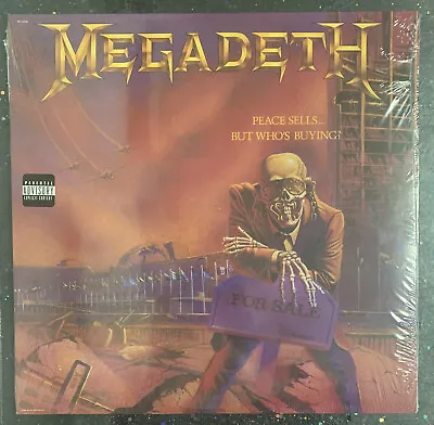 Megadeth Peace Sells… But Who’s Buying? Reissued Sealed Vinyl • $79.99