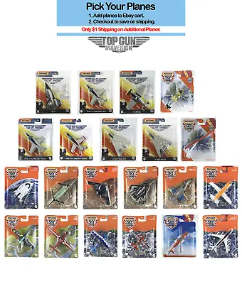 MATCHBOX Top Gun Maverick  Skybusters & Helicopters Planes 70th Anniv.  You Pick • $5.99