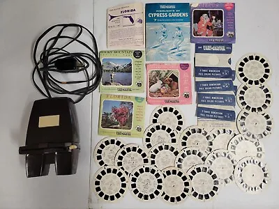 Vintage Sawyers View-Master Deluxe With Light Attachment Original Box 18 Reels • $105