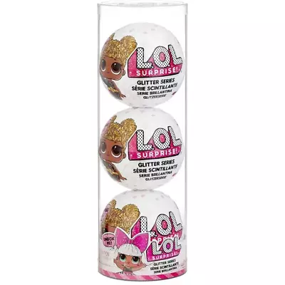 Doll Gift L.O.L. Surprise! Exclusive Glitter Dolls Ball Girl | 3pk | 7 Designs • £23.99