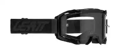 NEW Leatt 4.5 Velocity Motocross Dirt Bike MX Goggle Adult Black/Clear • $25