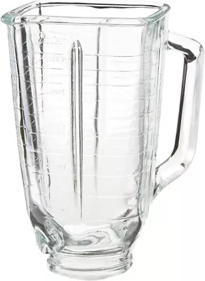 $5.99 • Buy 1.25 Liter Square Glass Jar Replacement -Oster® Blender  5 Cup