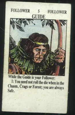 Guide Follower Adventure Card Talisman 2nd Edition By Games Workshop • £2