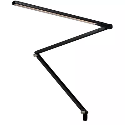 Z-Bar Desk Lamp With Base (Cool Light; Metallic Black) • $199