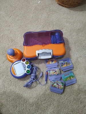 $40 • Buy Vtech V Smile Lot ,TV Learning System Console ,1 Controller, 5 Games Bundle