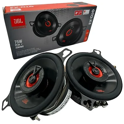 2x JBL GTO-X3 GTO Series 3.5  3-1/2  2-Way Car Audio Speakers Crystal CLEAR • $59.99
