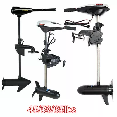 $128 • Buy Hangkai Electric Outboard Trolling Motor Fishing Boat Kayak Engine 40/45/58/65lb