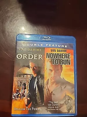 Jean-Claude Van Damme Double Feature (The Order / Nowhere To Run) [Blu-ray] • $9.95