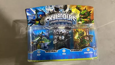 Skylanders Spyro Adventure Triple Character Pack (Zap Hex Dino-Rang) • $23.99