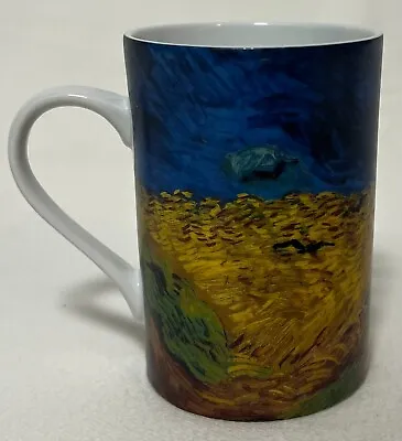 Vincent Van Gogh Museum Amsterdam WHEATFIELD WITH CROWS Fine Porcelain Mug • $19.99