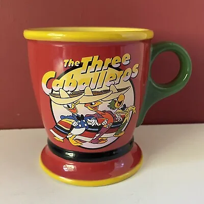 £29.99 • Buy The Three Caballeros 75th Anniversary Disney Coffee Mug Red/ Green/ Yellow