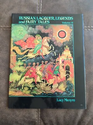 Russian Lacquer Legends And Fairy Tales HC 1986 Vol. 2  Lucy  Maxym • $19.99