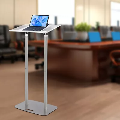 Presentation Stand Church Speech Conference Lectern Clear Acrylic Podium New • $101.69