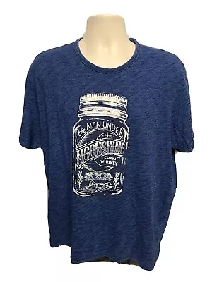 The Man Under The Moonshine Corn Whiskey Adult Blue 2XL TShirt • $15