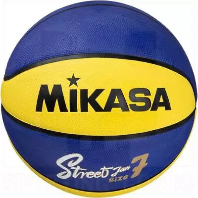 Mikasa Street Jam Basketball Blue/Yellow #7 • $49.99