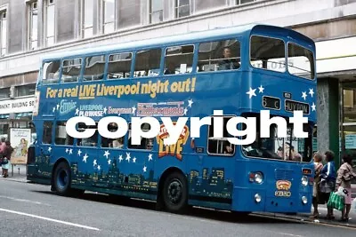 £0.99 • Buy Bus Photo - Merseyside PTE 1521 GKA521M Leyland Atlantean Alexander Liverpool