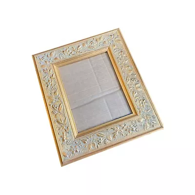 Vintage Ornate Gold Wooden Frame 8x10 - 13 3/4 X 15 3/4  Total Measurement • $29.98