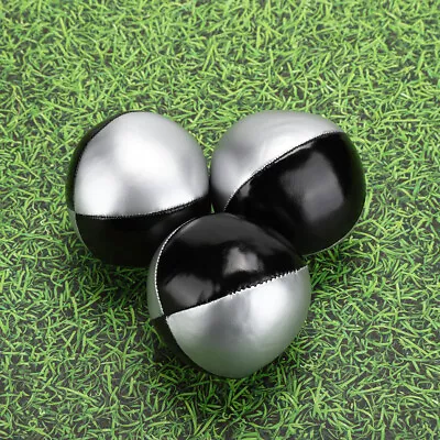 Juggling Ball 3PCS Professional Juggling Balls Leather Juggling Ball Juggling • $21.34