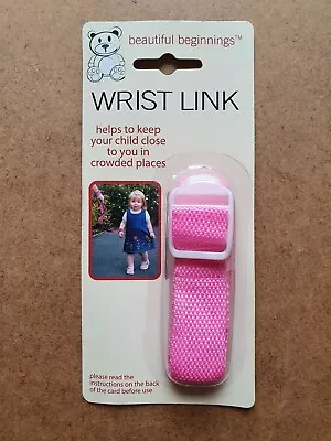 £3.49 • Buy Wrist Link Kids Children Toddler Safety Strap Adjustable Belt Rein Harness