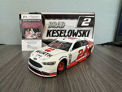 2017 Brad Keselowski #2 Wurth Signed JSA 1:24 NASCAR Action MIB • $30