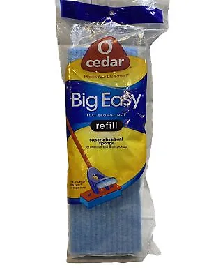 O Cedar Big Easy Flat Sponge Mop Refill New In Package • $15