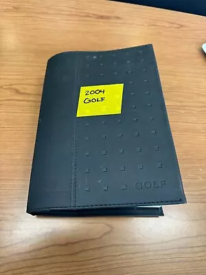 2004 VW Volkswagen Golf Owner's Manual Book • $12.99