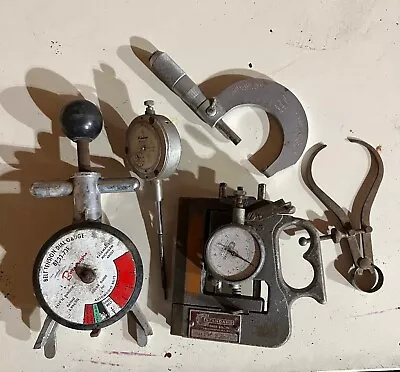 Contents Of Machinist Tool Chest - Mostly Measuring Tools & Gages  Lot • $67