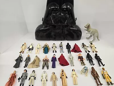 Vintage Kenner Star Wars 1970s 1980s 31 Original Action Figures And Vade Case!!! • $223.71