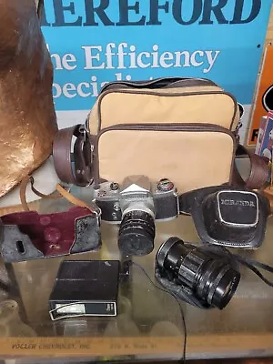 Vintage Miranda Camera And Accessories Parts Or Repair • $55.50