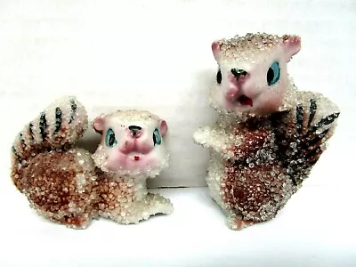 Vintage Victoria Ceramics Sugared Squirrel Salt And Pepper Shakers Made In Japan • $29.94