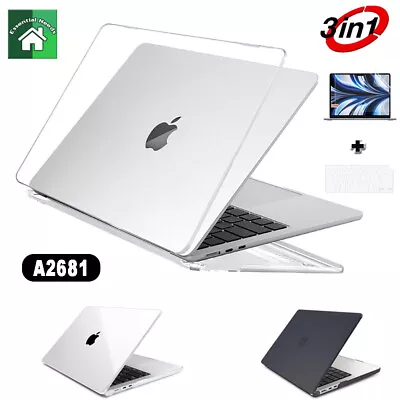 For 2022 MacBook Air 13.6 (M2) A2681 Case Hard Plastic Shell Keyboard LCD Cover • $17.99