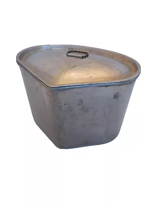 Vintage Wear-Ever Aluminum Triangle Pot With Lid Camping  Kitchen Cookware • $20.41