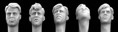 Hornet Heads - 5 More Heads With WW2 Style Haircuts - HH/22 • £9.50