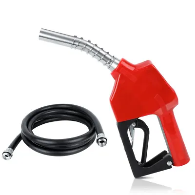 Automatic Fuel Nozzle 3/4  NPT Auto Shut Off Fuel Nozzle 3/4  X 20' Fuel Hose • $50.39