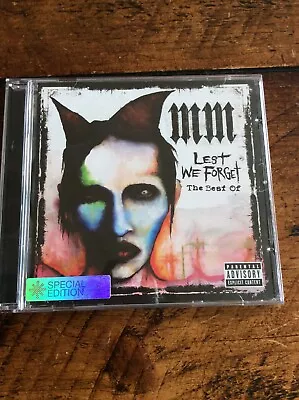 Marilyn Manson : Lest We Forget - Special Edition Music CD Excellent Condition • $4.42