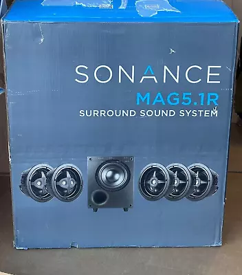 Sonance - MAG5.1R 6 1/2  In-Ceiling Surround Speaker System - Paintable White • $539