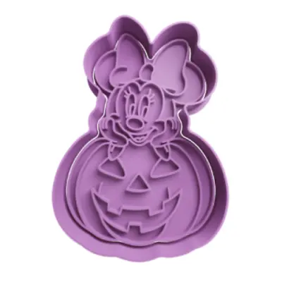 Minnie Mouse Pumpkin Cookie Cutter • $8.69