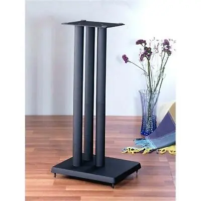 VTI Manufacturing RF24 24 In. H- Iron Center Channel Speaker Stand - Black • $150.92