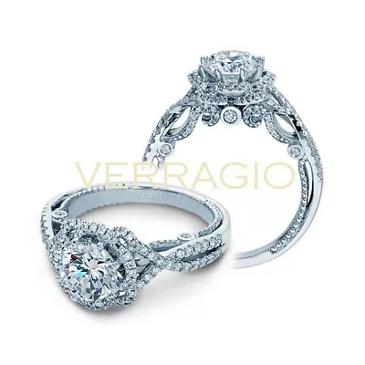 Verragio 18K White Gold Engagement Ring Insignia-7087R • $3800