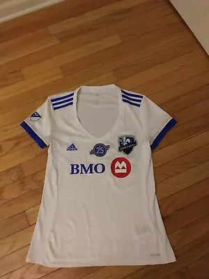 Montreal Impact MLS 2016 Adidas Climalite Women's Soccer Jersey Size L • $49.99