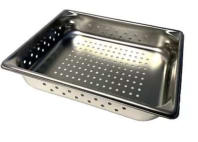 Vollrath 30223 Perforated Steam Table Pan Half Size 2 1/2 D • $21.24