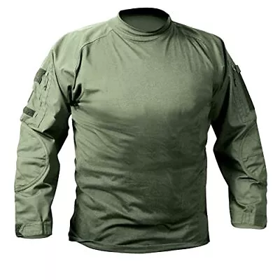 Rothco Olive Drab Tactical Airsoft Combat Shirt - 45070 - L • $42.99