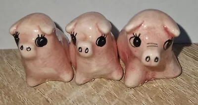 Philip Laureston / Bryony Laureston Babbacombe Pottery 3 Pigs • £3.99