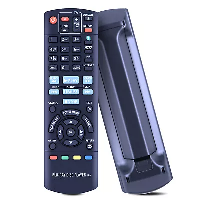 N2QAYB000723 Remote Control For Panasonic Blu-Ray Player DMP-BDT220 DMP-BDT220EB • $20.90